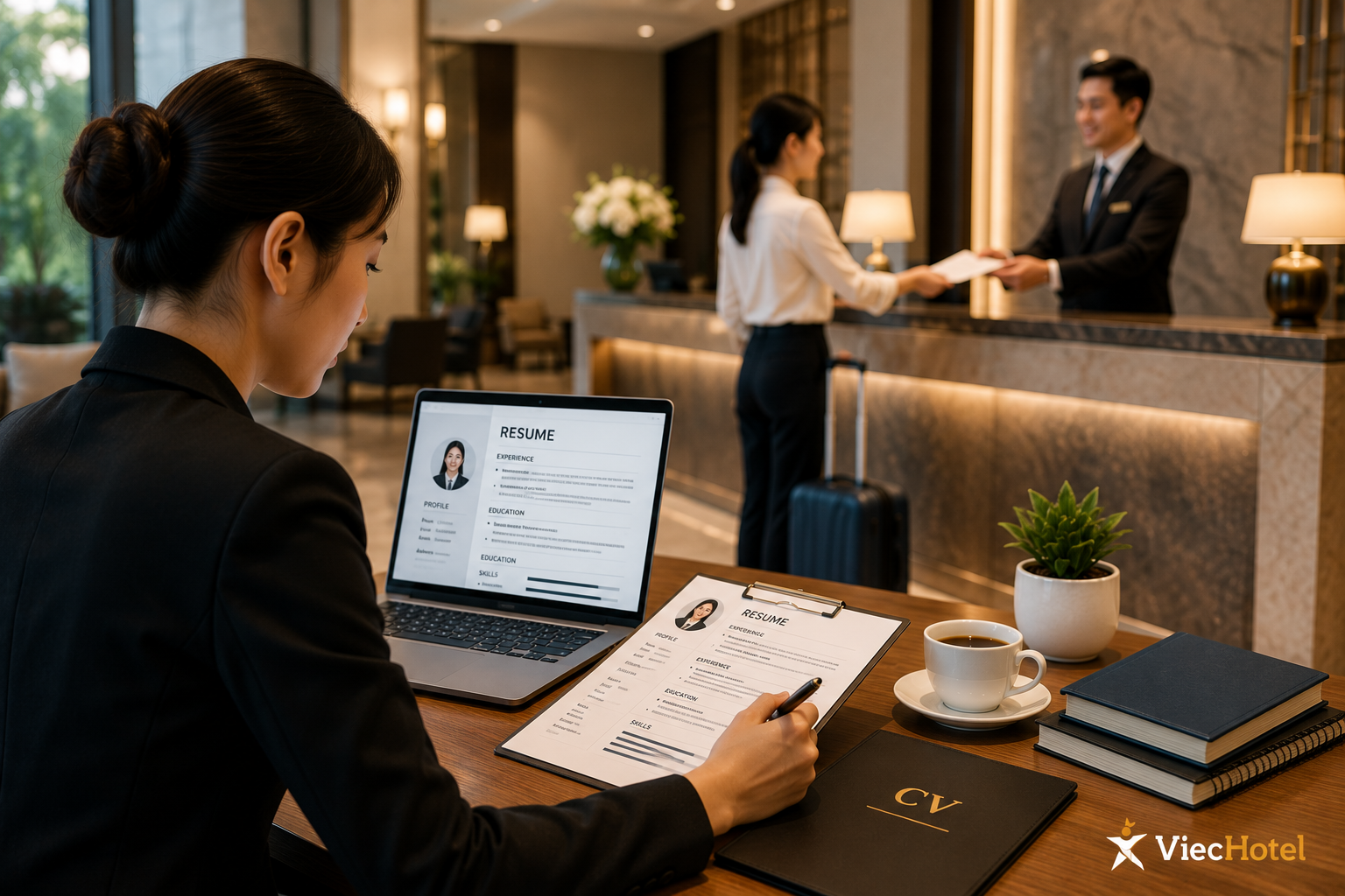 Cách viết CV ngành Khách sạn gây ấn tượng với nhà tuyển dụng
