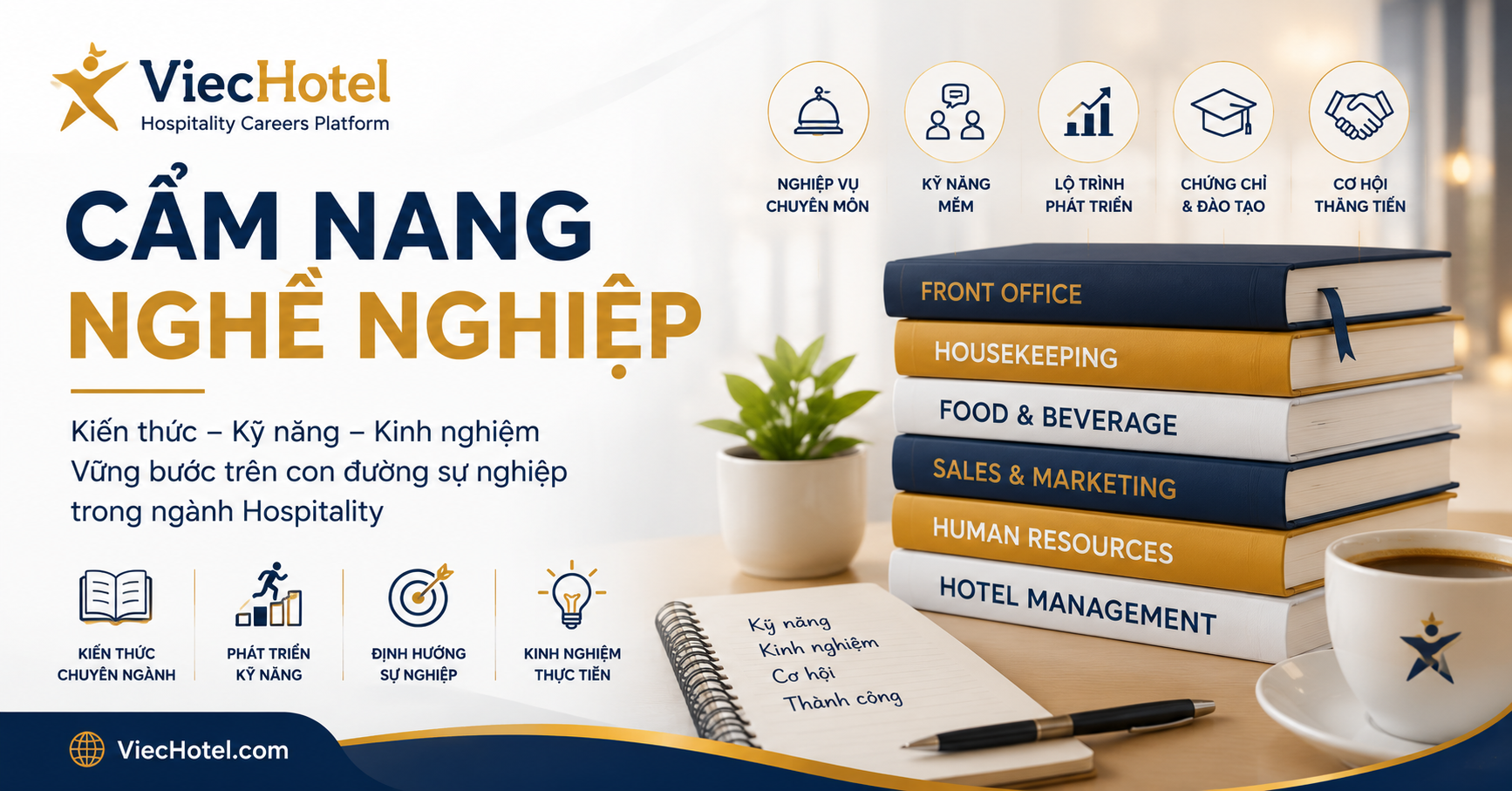 Cẩm nang Việc làm Khách sạn & Hospitality | Kinh nghiệm tìm việc | ViecHotel