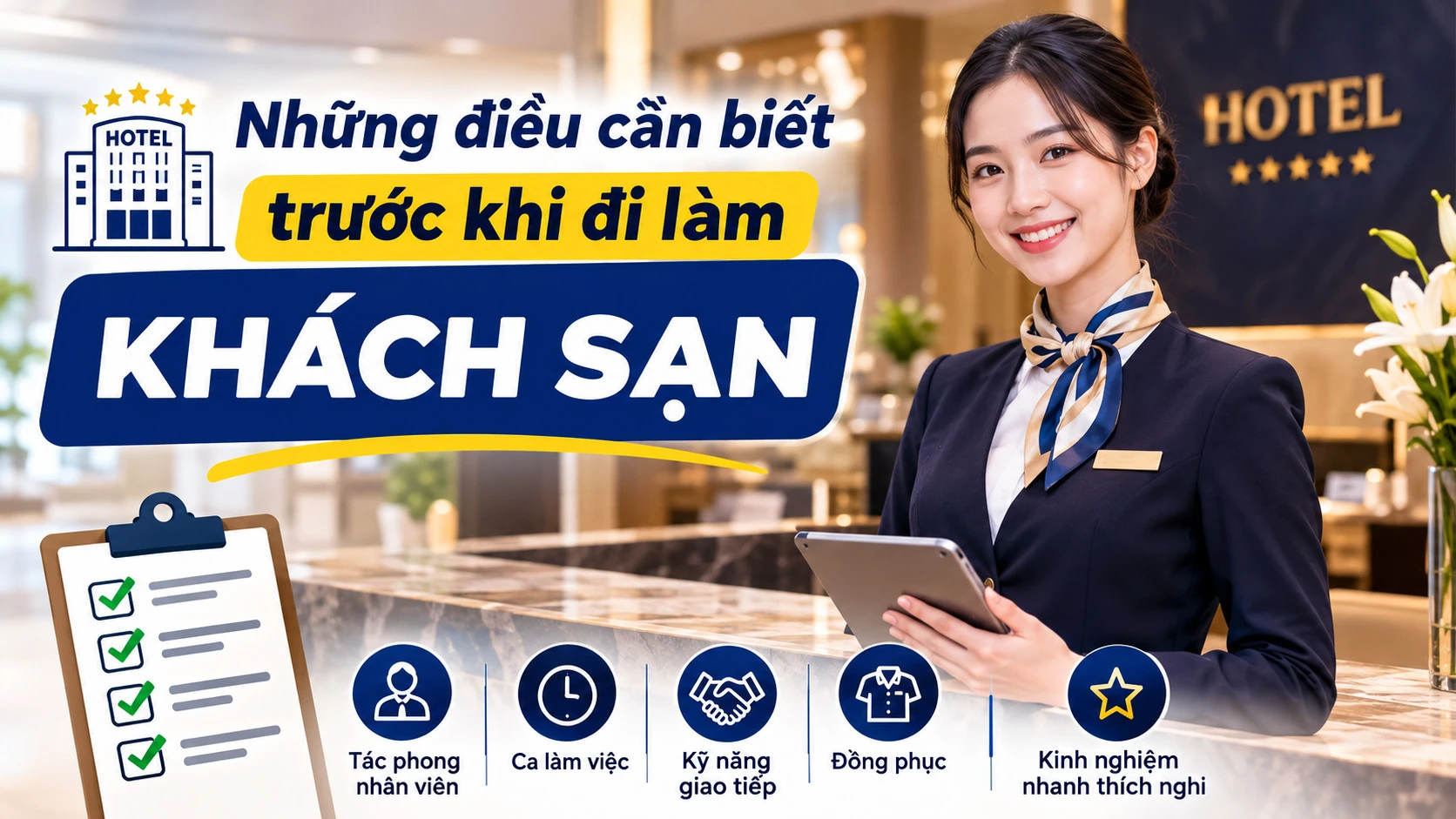Những điều cần biết trước khi đi làm khách sạn cho người mới
