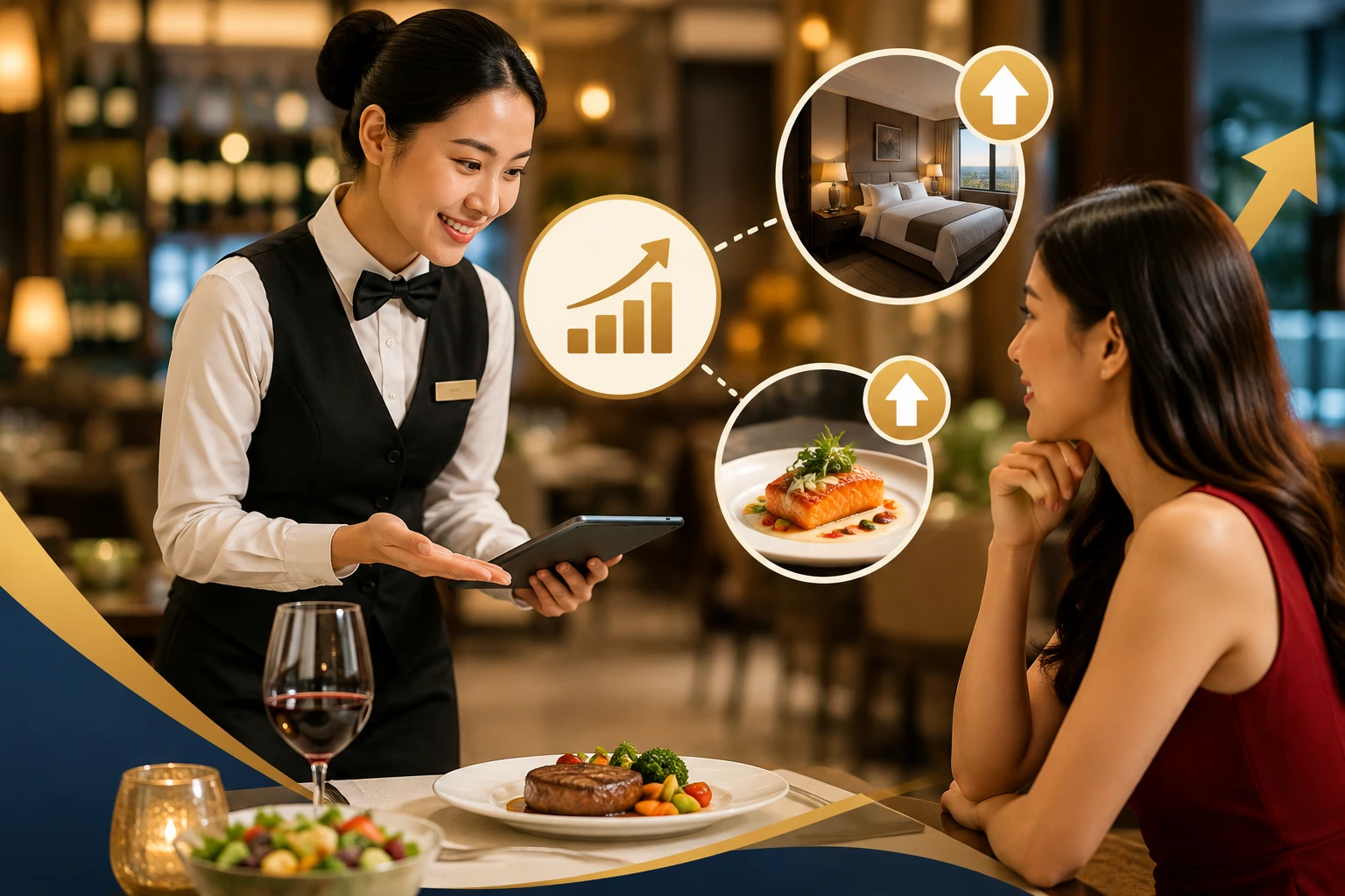 Kỹ Năng Upselling Là Gì? Cách Upsell Hiệu Quả Trong Nhà Hàng – Khách Sạn